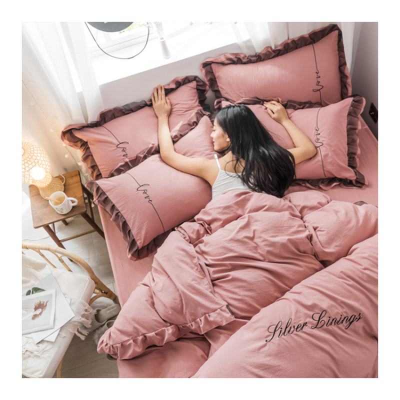 Lace Bedding Comforter Sets, Queen Size Comforter Set Bedding/