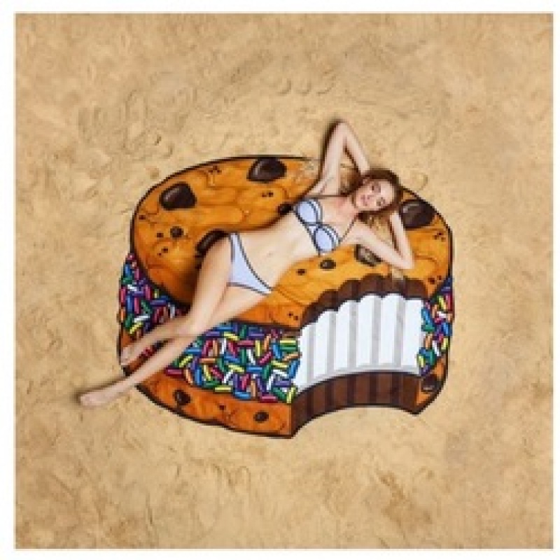 Custom Logo Food Donuts Printing Beach Towel, Microfiber Round Quick Dry Beach Towel#