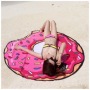 Custom Logo Food Donuts Printing Beach Towel, Microfiber Round Quick Dry Beach Towel#