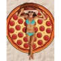 Custom Logo Food Donuts Printing Beach Towel, Microfiber Round Quick Dry Beach Towel#