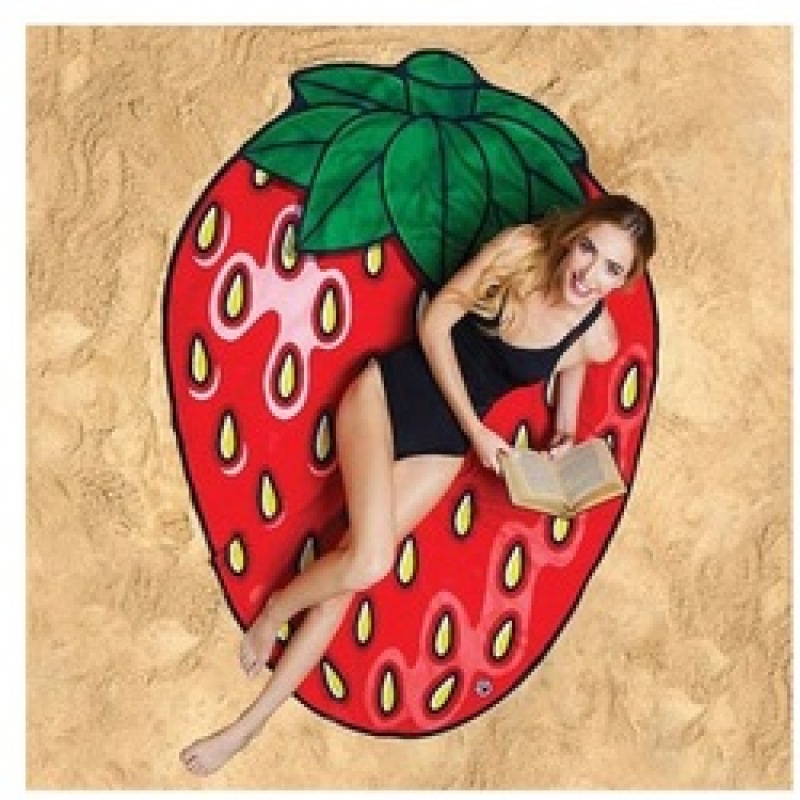 Custom Logo Food Donuts Printing Beach Towel, Microfiber Round Quick Dry Beach Towel#