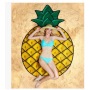 Custom Logo Food Donuts Printing Beach Towel, Microfiber Round Quick Dry Beach Towel#