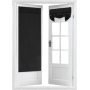 2021 hot French door curtain, heat insulation shading glass door curtain panel triangle curtain for doors and Windows  /