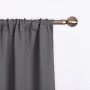 Tie Up Shade Blind Room Window Covering 100% Polyester Blackout Kitchen Curtain, Cheap Rod Pocket Panel Kitchen Curtain/