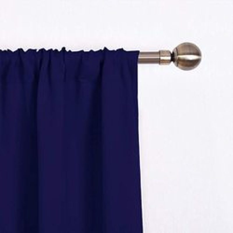 Tie Up Shade Blind Room Window Covering 100% Polyester Blackout Kitchen Curtain, Cheap Rod Pocket Panel Kitchen Curtain/