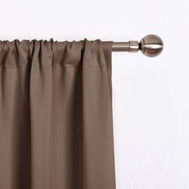 Tie Up Shade Blind Room Window Covering 100% Polyester Blackout Kitchen Curtain, Cheap Rod Pocket Panel Kitchen Curtain/