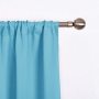 Tie Up Shade Blind Room Window Covering 100% Polyester Blackout Kitchen Curtain, Cheap Rod Pocket Panel Kitchen Curtain/