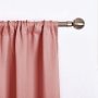 Tie Up Shade Blind Room Window Covering 100% Polyester Blackout Kitchen Curtain, Cheap Rod Pocket Panel Kitchen Curtain/