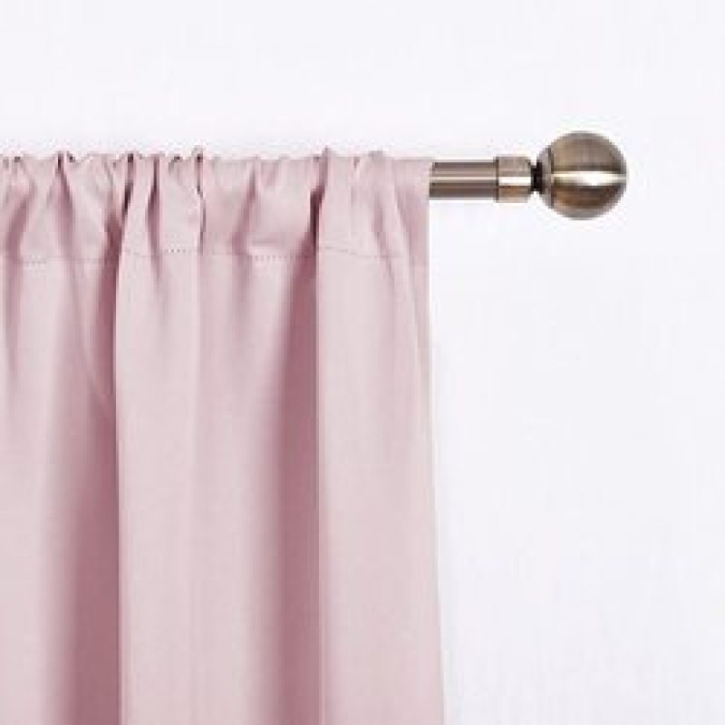 Tie Up Shade Blind Room Window Covering 100% Polyester Blackout Kitchen Curtain, Cheap Rod Pocket Panel Kitchen Curtain/