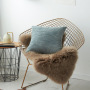 Super Soft Decorative Square Cushion Cover, Striped Velvet Corduroy Throw Pillow Case Cover With Zipper$