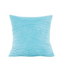 Super Soft Decorative Square Cushion Cover, Striped Velvet Corduroy Throw Pillow Case Cover With Zipper$