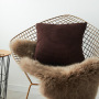 Super Soft Decorative Square Cushion Cover, Striped Velvet Corduroy Throw Pillow Case Cover With Zipper$