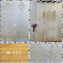 Luxury Curtains European Elegant, Window Curtains For Living Room Floral Sheer Tulle/