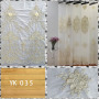 Luxury Curtains European Elegant, Window Curtains For Living Room Floral Sheer Tulle/