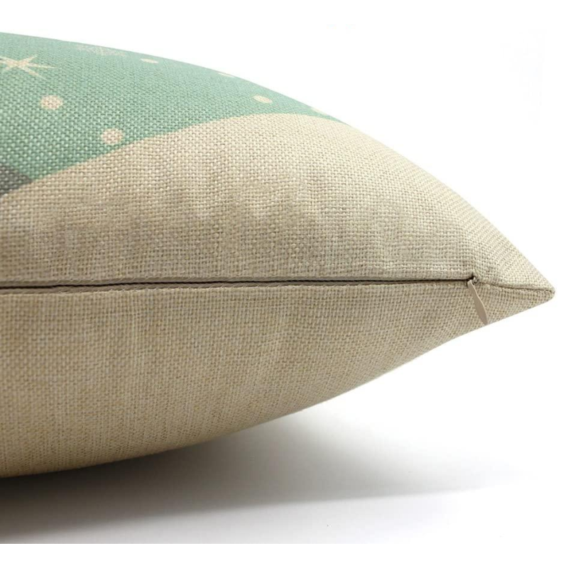 New Pillowcase Cushion Cover Throw Linen Pillow Case Merry Christmas Gifts Home Pillowcases /