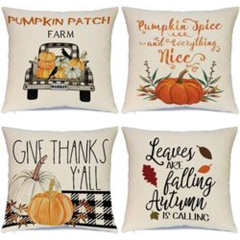New Pillowcase Cushion Cover Throw Linen Pillow Case Merry Christmas Gifts Home Pillowcases /