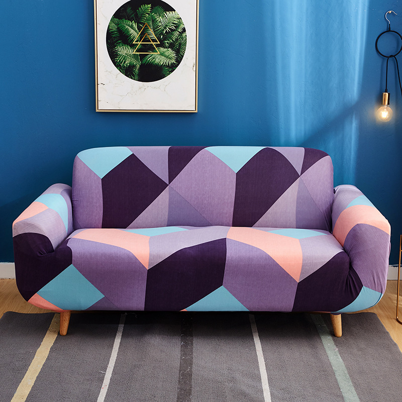 Various Designs Anti Slip Sofa Covers For Living Room, Custom Made Elastic Stretch Sofa Slipcovers/