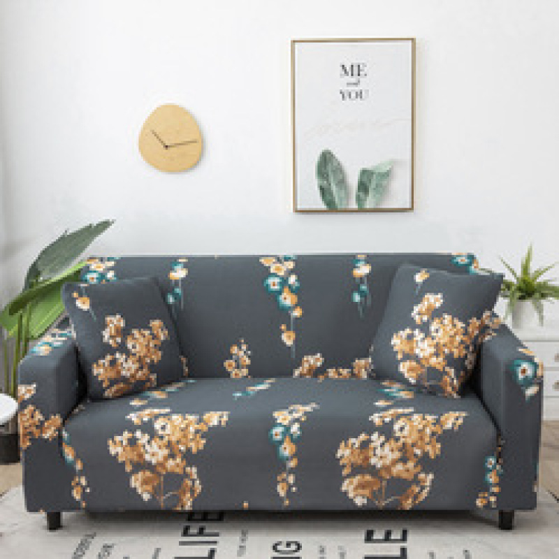 Various Designs Anti Slip Sofa Covers For Living Room, Custom Made Elastic Stretch Sofa Slipcovers/