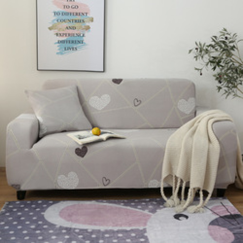 Various Designs Anti Slip Sofa Covers For Living Room, Custom Made Elastic Stretch Sofa Slipcovers/
