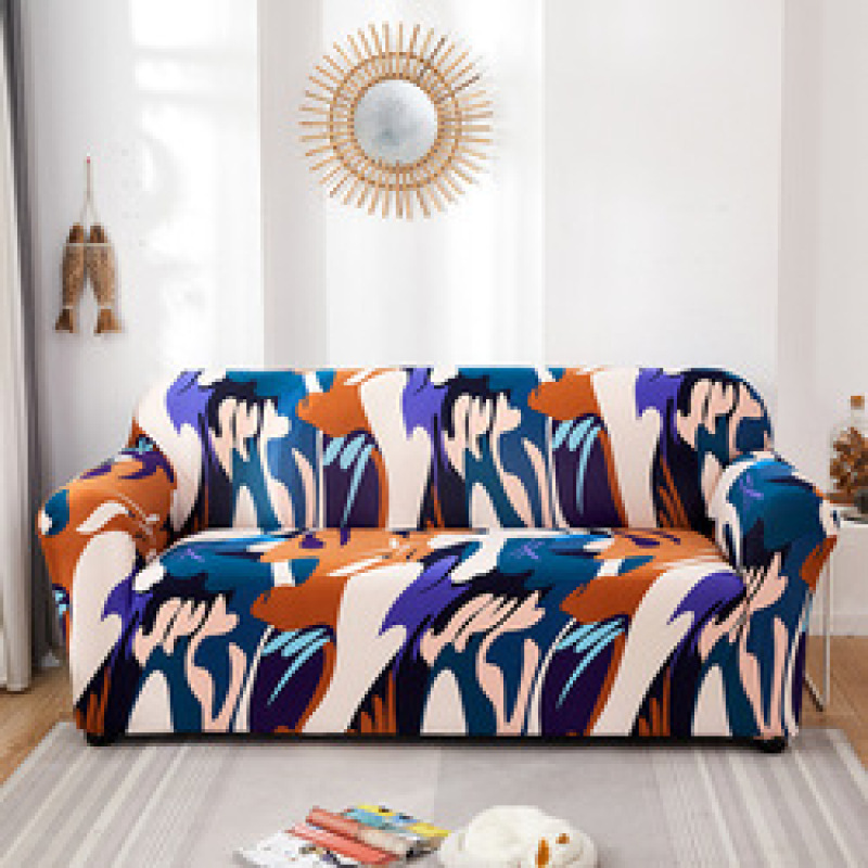 Various Designs Anti Slip Sofa Covers For Living Room, Custom Made Elastic Stretch Sofa Slipcovers/