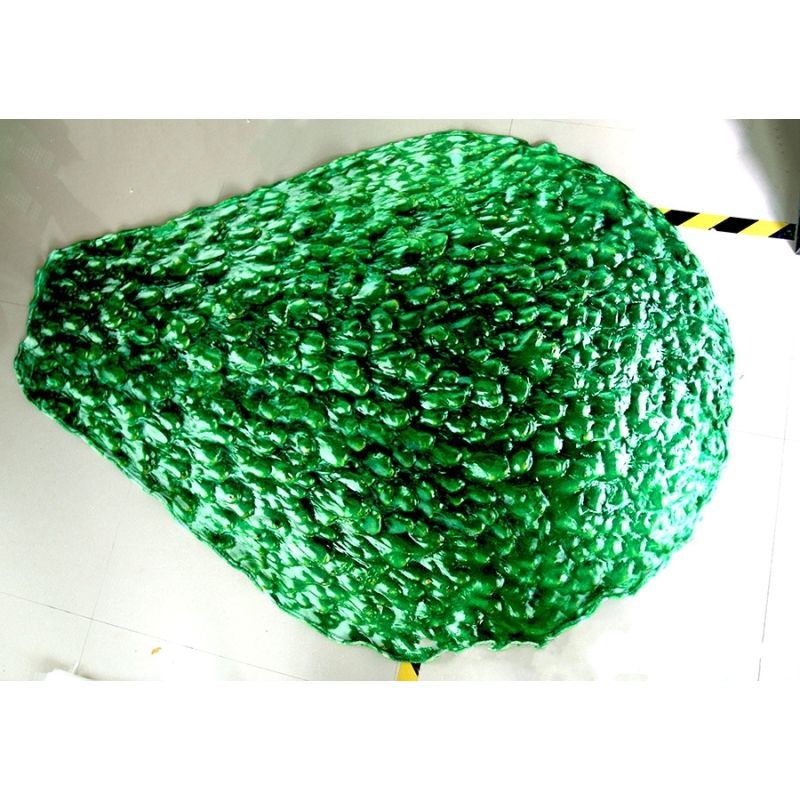Hot sale 3d printing 200*150*110cm avocado pattern 230g flannel pet party travel blanket for gift shop