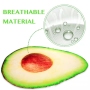 Hot sale 3d printing 200*150*110cm avocado pattern 230g flannel pet party travel blanket for gift shop