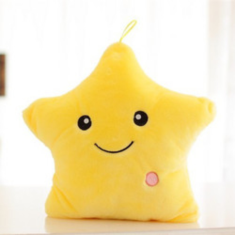 Flashing Pillow Kids Led Sofa Cushion, Luminous Doll Bear Plush Toy Animal Print Sofa Cover For Children$