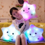 Flashing Pillow Kids Led Sofa Cushion, Luminous Doll Bear Plush Toy Animal Print Sofa Cover For Children$