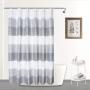 Custom Waterproof Waffle Bathroom Shower Curtain, Thick Polyester Bath Curtain for Bathroom$