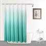 Custom Waterproof Waffle Bathroom Shower Curtain, Thick Polyester Bath Curtain for Bathroom$