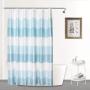 Custom Waterproof Waffle Bathroom Shower Curtain, Thick Polyester Bath Curtain for Bathroom$
