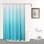 Custom Waterproof Waffle Bathroom Shower Curtain, Thick Polyester Bath Curtain for Bathroom$