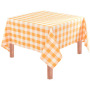 High Quality Beautiful Decor Water-proof Dust-proof Plaid Polyester Table Runner For Kitchen Outside Party