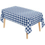 High Quality Beautiful Decor Water-proof Dust-proof Plaid Polyester Table Runner For Kitchen Outside Party