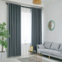 New style 100% Polyester stock Home Textile custom color Yarn Dyed Curtains