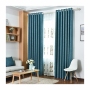 New style 100% Polyester stock Home Textile custom color Yarn Dyed Curtains