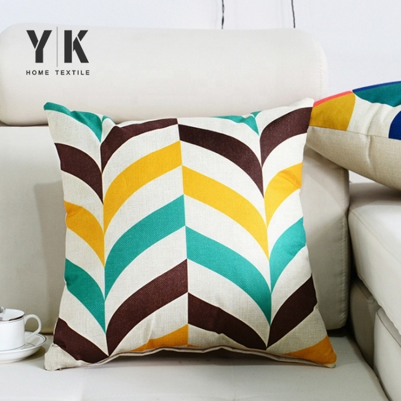 customized design home sofa decor office seat woven cushions for home decor