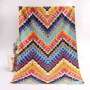 Custom Microfiber Beach Towel, Bright Color Print Sand Free Beach Towel#