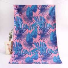 Custom Microfiber Beach Towel, Bright Color Print Sand Free Beach Towel#