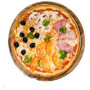 Soft Round Print Fleece Flannel Throw Food Fruit Pizza Blanket, Mexico Burrito Blanket#
