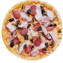 Soft Round Print Fleece Flannel Throw Food Fruit Pizza Blanket, Mexico Burrito Blanket#