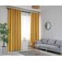 Best Selling Products soild blackout Curtains,For Home poly linen Fabric Curtain /