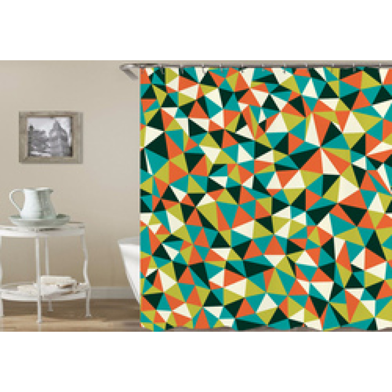 hot sale products custom polyester Products Bathroom Decor shower curtains,Leaves Printed 100% Waterproof shower curtain