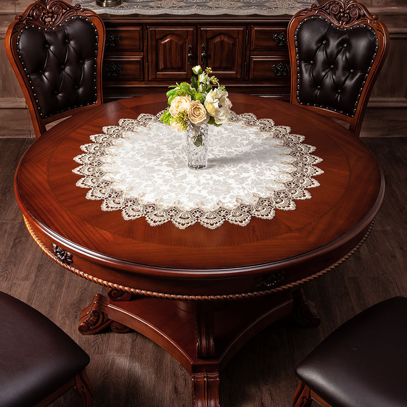 Polyester Tablecloth For Wedding, Wholesale White Round Tablecloth$