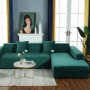 Wholesale Velvet Cover For Sofa, New Products Sectional Sofa Cover L Shape Couch/
