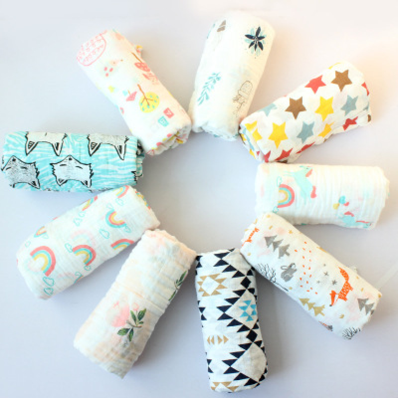 Boutique Muslin Blankets for Girls & Boys, Baby Receiving Swaddles, Ideal Newborn & Infant Swaddling