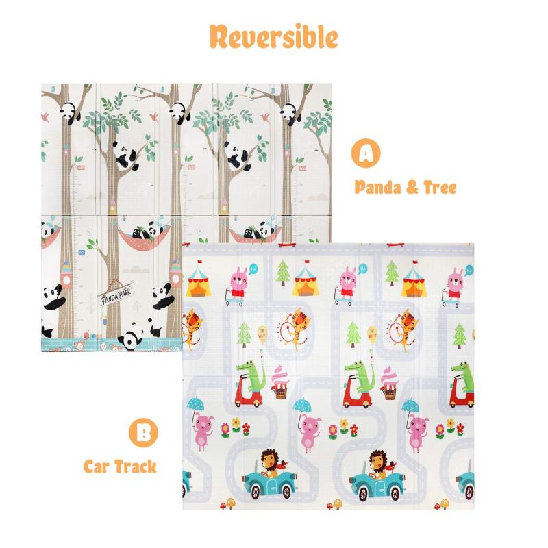 Foldable Floor Mat Carpet Xpe Foam Baby Crawling Play Mat toys for childrenPuzzle Mat Baby Gym