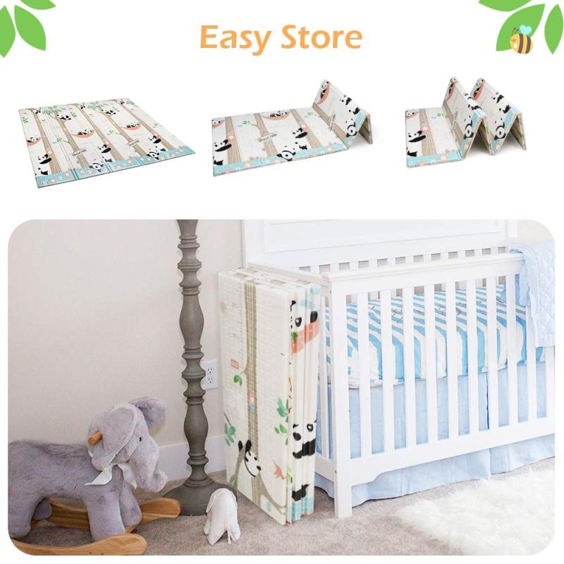 Foldable Floor Mat Carpet Xpe Foam Baby Crawling Play Mat toys for childrenPuzzle Mat Baby Gym