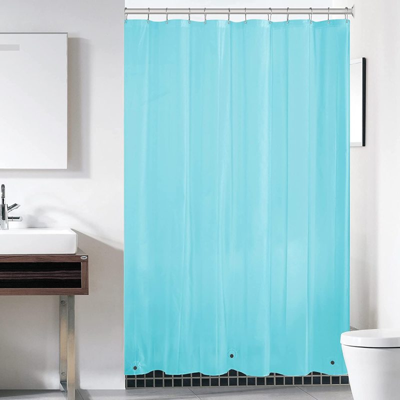2022 hot sale fashion square shower curtain shower curtain tirai kamar mandi Shower Bath Curtains Set