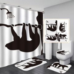 Wholesale Design Custom Shower Curtain Printing, Custom Printed Wholesale Decor Shower Curtain For Bathroom/